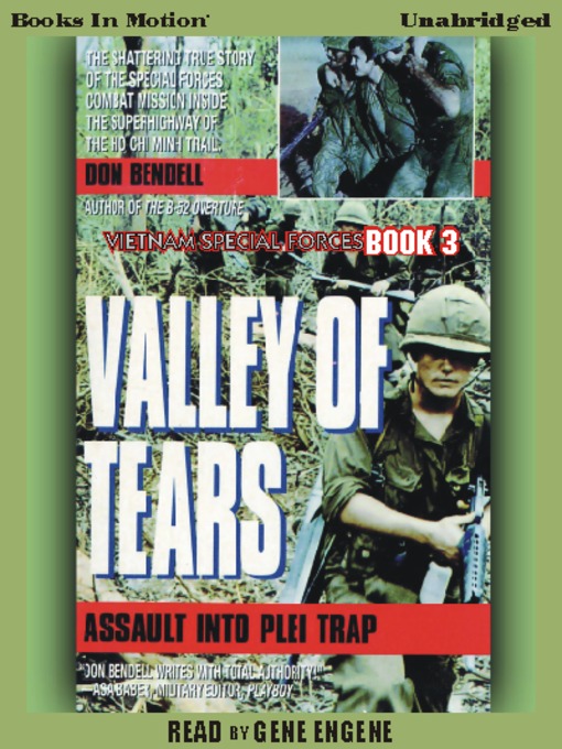 Title details for Valley of Tears by Don Bendell - Wait list